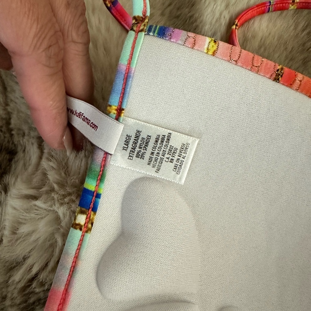 Luli Fama Bellamar XL top, L and XL bottoms - Picture 3 of 4